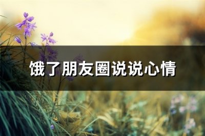 ​饿了朋友圈说说心情(通用87句)